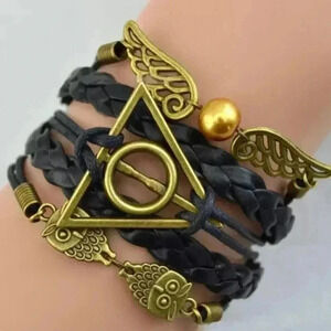 Harry potter Deathly hallow charm Bracelet